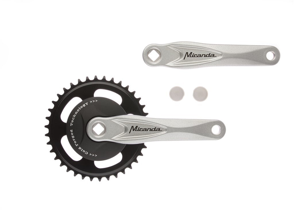 Miranda Crankkel Alfa 1 38T, longueur de la manivelle 170 mm disque