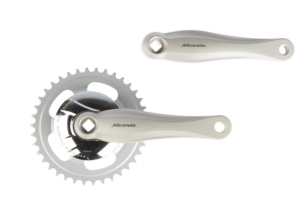 Miranda Cranket Alfa 1 38 tands Alu Nexus 91 mm disque (gazelle) zilv