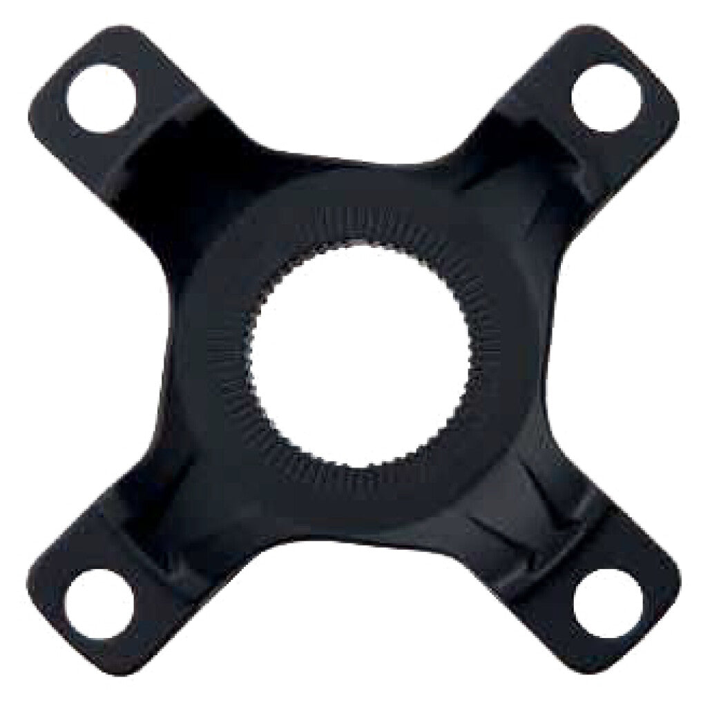 Buzaglo Miranda Spider Shimano BCD point 104 4 trous 51 mm. aluminium noir