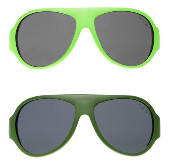 Cliquez sur Changer les lunettes de soleil pour enfants 2 à 5 ans verts 2 pièces