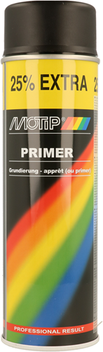 Motip spray 500ml apprêt noir