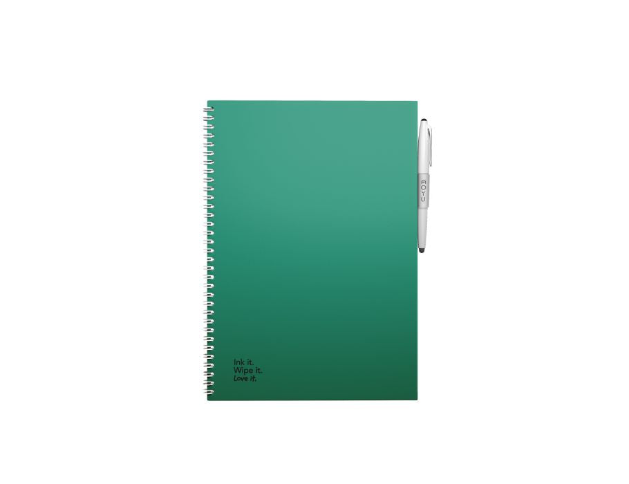 Moyu Notebook excès - Couverture rigide A4 - Green de forêt