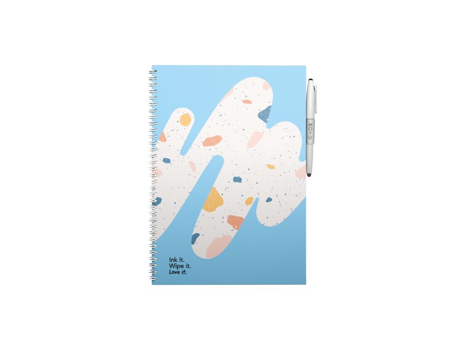 Moyu Notebook excès - Couverture rigide A4 - Ice rocheuse