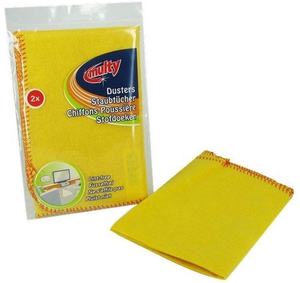 Plumeau Multy 40x40cm 2 pièces en paquet