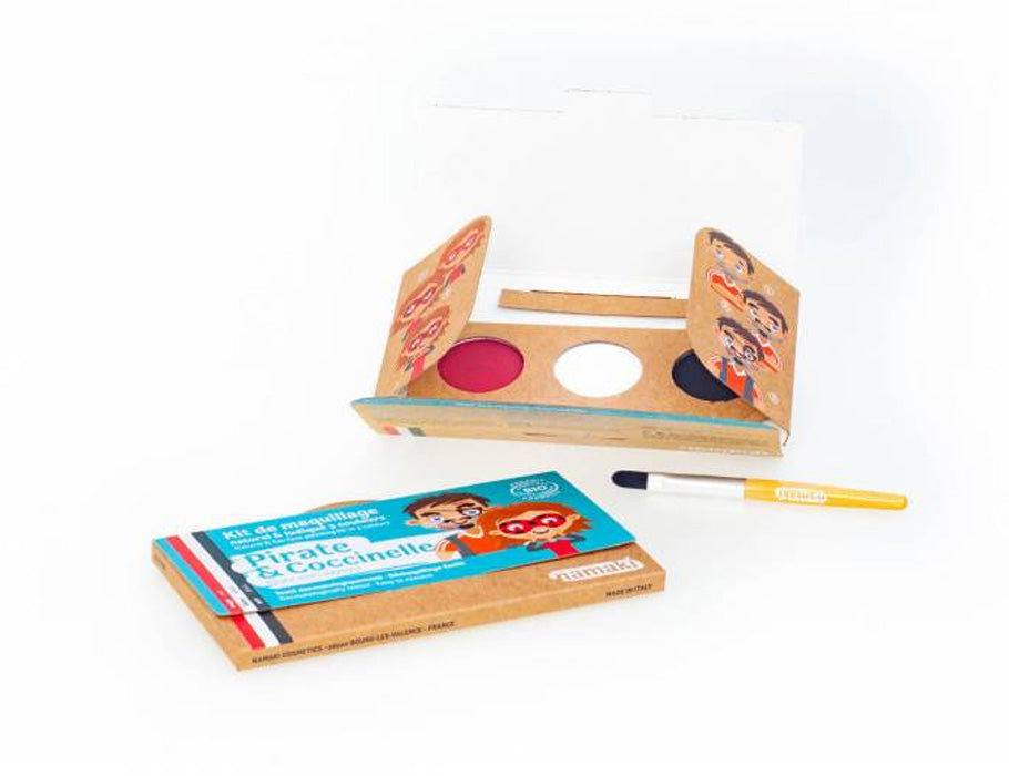 Maquillage pour enfants Namaki - coccinelle pirate - 3 couleurs