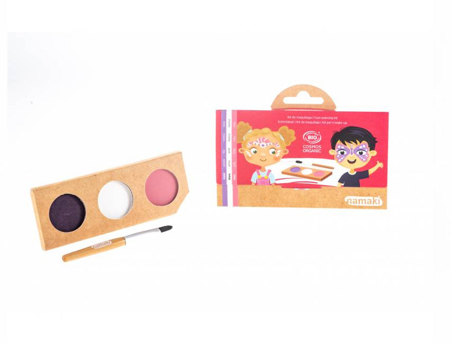 Peinture pour le visage Namaki - papillon féerique - 3 couleurs