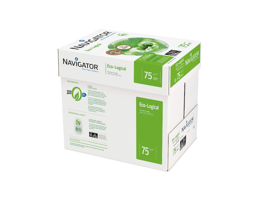 Papier d'impression Navigator a4 fsc - 75gr -écologique - boite de 5 pack