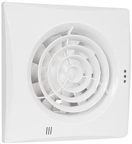 Nedco salle de bain - ventilateur WC s125t blanc 125mm + minuterie - 8610055