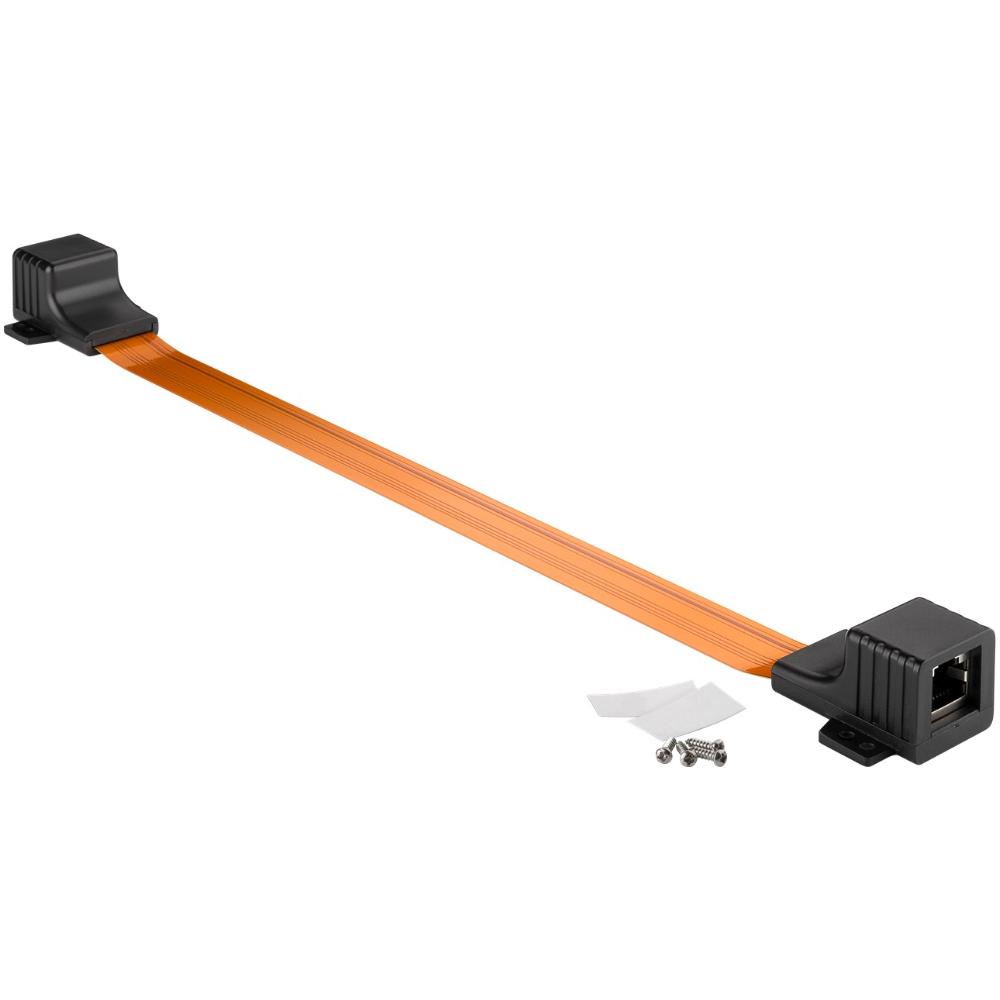 Conduit de fenêtre pour câble réseau