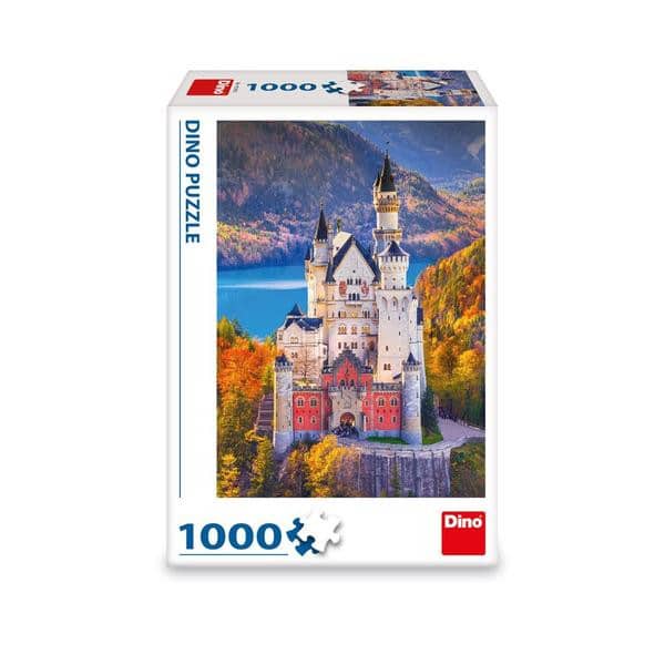 Puzzle Dinotoys - Château de Neuschwanstein Allemagne - 1000 pièces