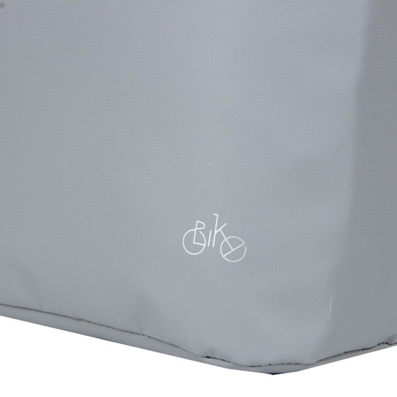 Bike carbon sacoche de vélo shopper hydrofuge 21l gris