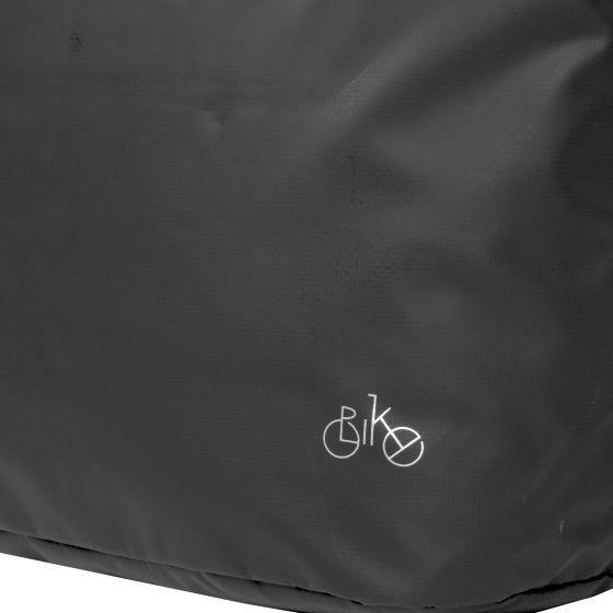 Bike carbon sacoche de vélo shopper hydrofuge 21l noir