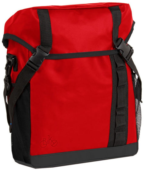 Bike carbon sac à bandoulière vélo hydrofuge 12l rouge