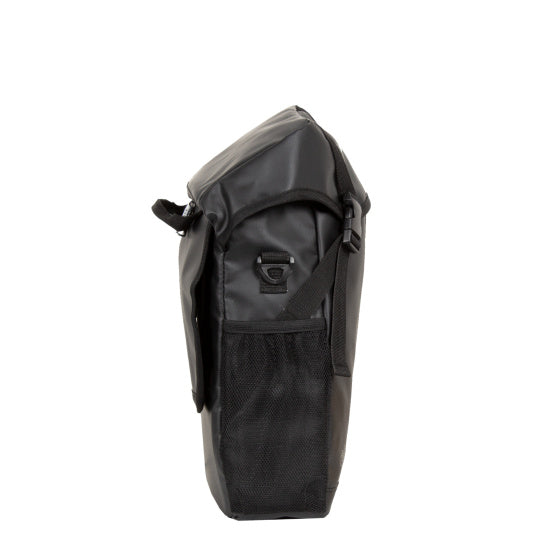 Bike carbon sac à bandoulière vélo hydrofuge 12l noir