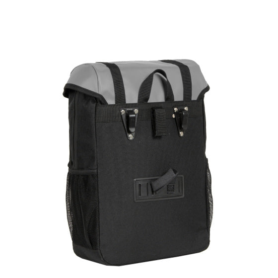 Bike carbon sac bandoulière vélo hydrofuge 24l gris