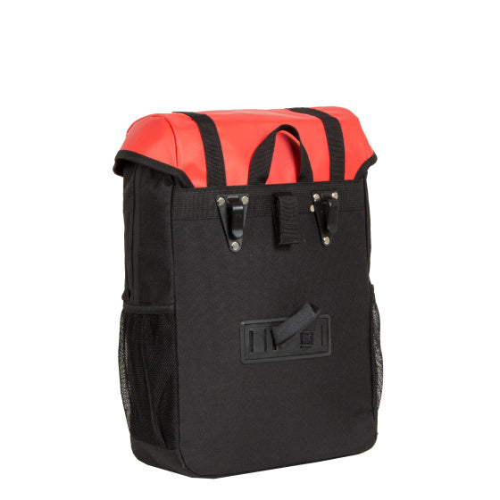 Bike carbon sac à bandoulière vélo hydrofuge 24l rouge