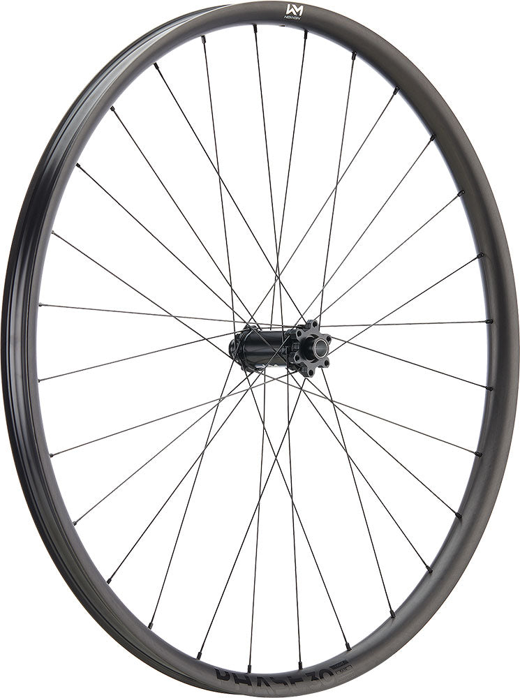 Roue avant Newmen phase 30 light 29 6 boulons 15x110 fade carbone