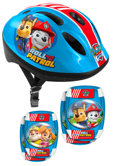 Nickelodeon 5 pièces Protection de patinage 50-56 cm Taille bleue S M