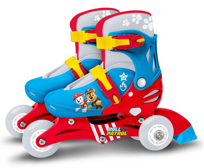 Nickelodeon Paw Patrol Ajustement deux dans un skate taille 27-30