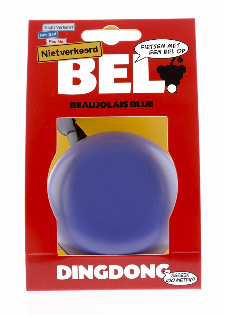 APPEL NON-TRAFFIQUE 80 mm ding dong bujolais bleu