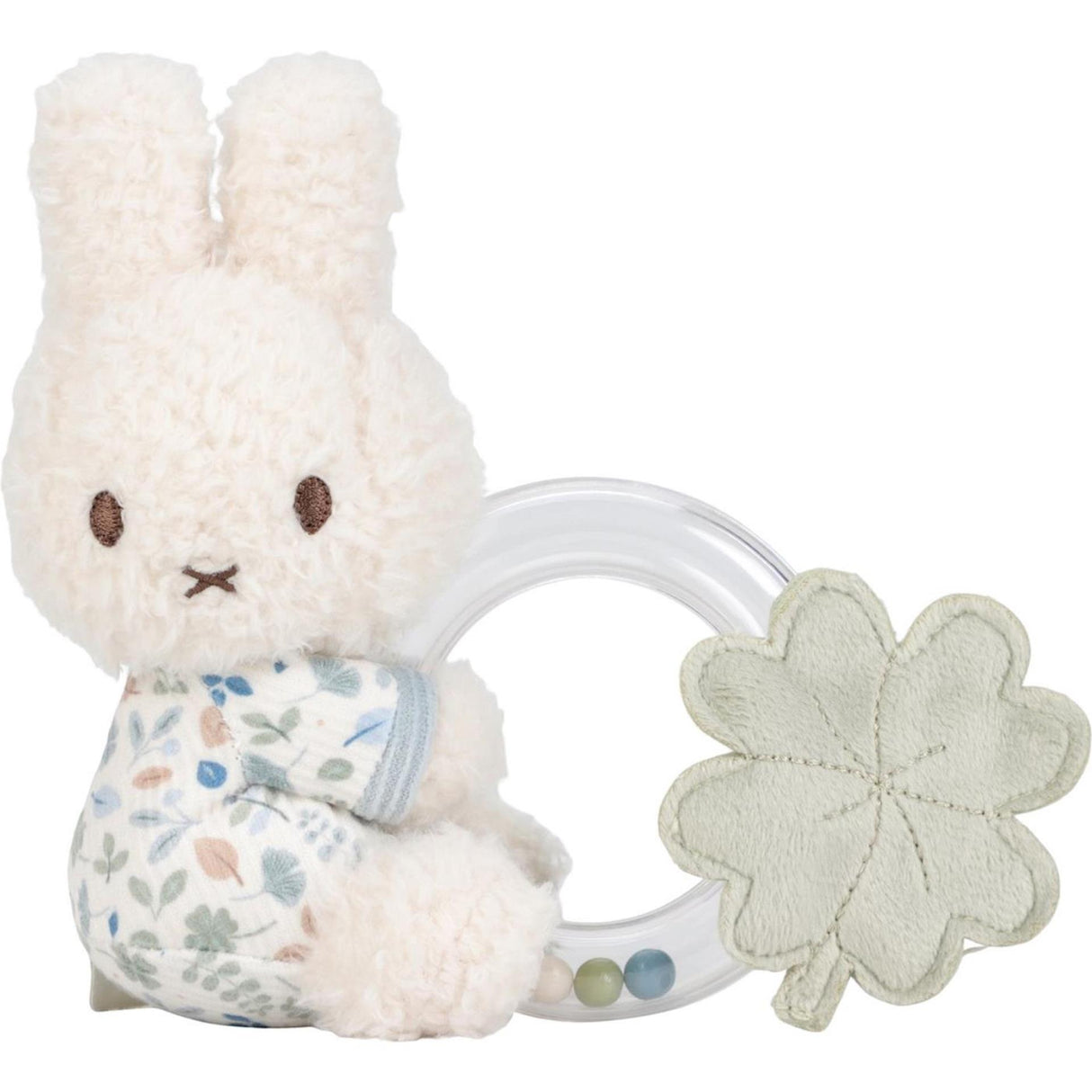 Hochet anneau feuilles porte-bonheur Little Dutch Miffy