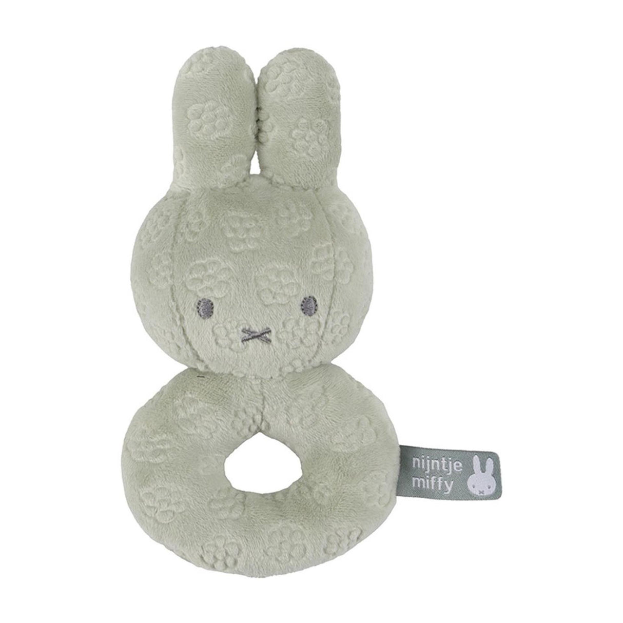 Hochet Little Dutch Miffy fleur verte