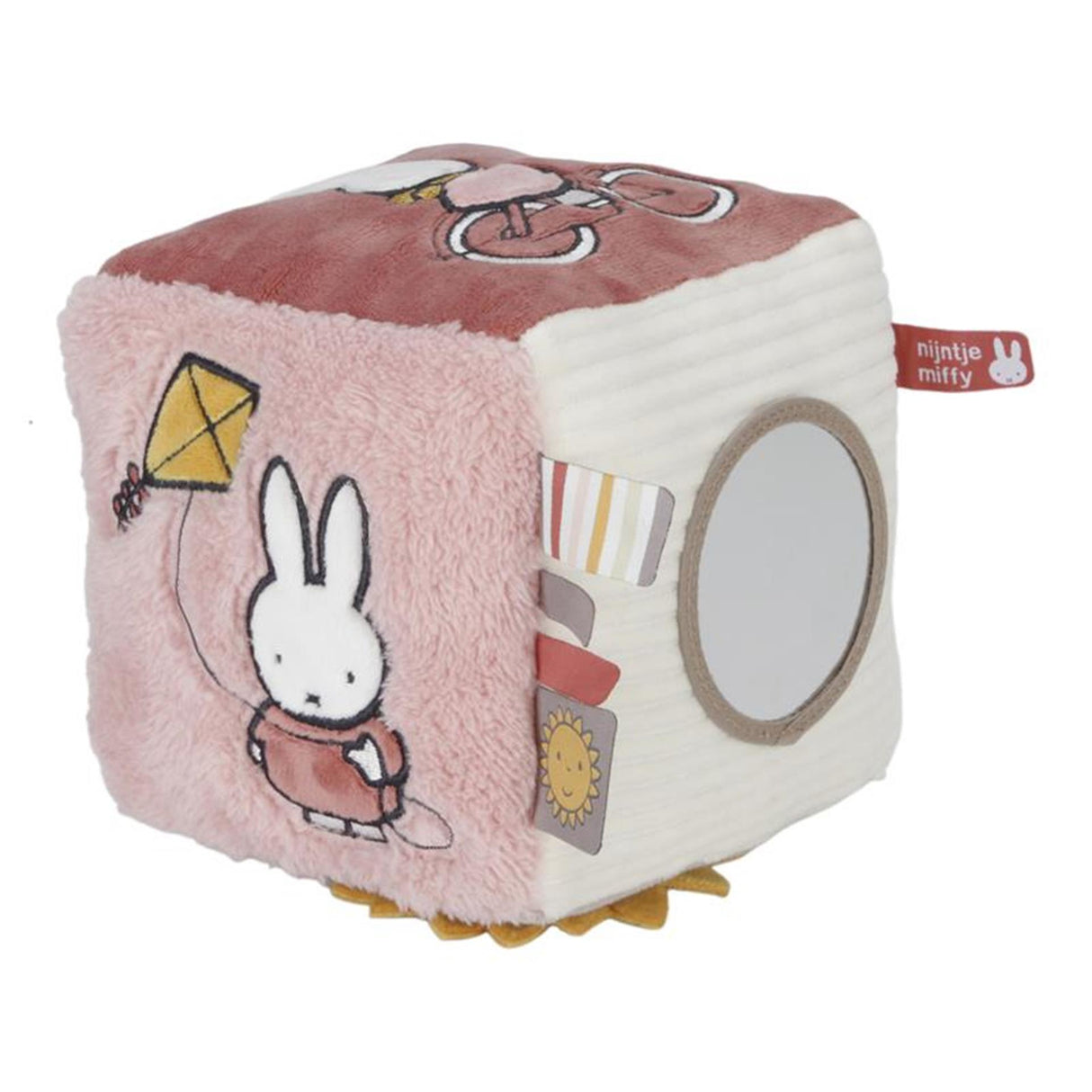 Tiamo Miffy cube moelleux rose