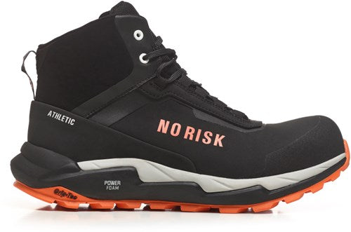 No risk athletic mid stx orange 1019.15 s7l | zwart oranje | maat 35 - 00.071.066.35