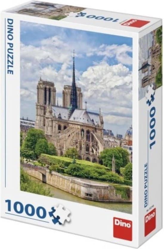 Puzzle Dinotoys - notre-dame paris - 1000 pièces