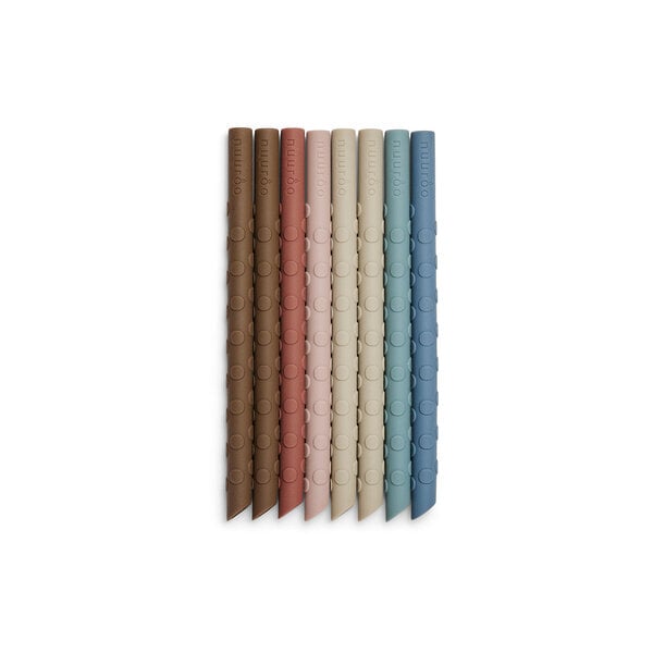 Nuuroo nuuroo ada silicone paille 8 pack