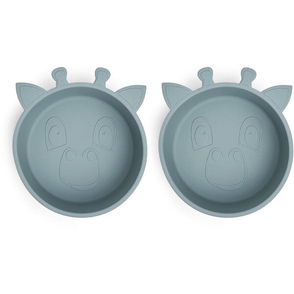 Nuuroo nuuroo alex silicone plaque profonde 2 pack giraf