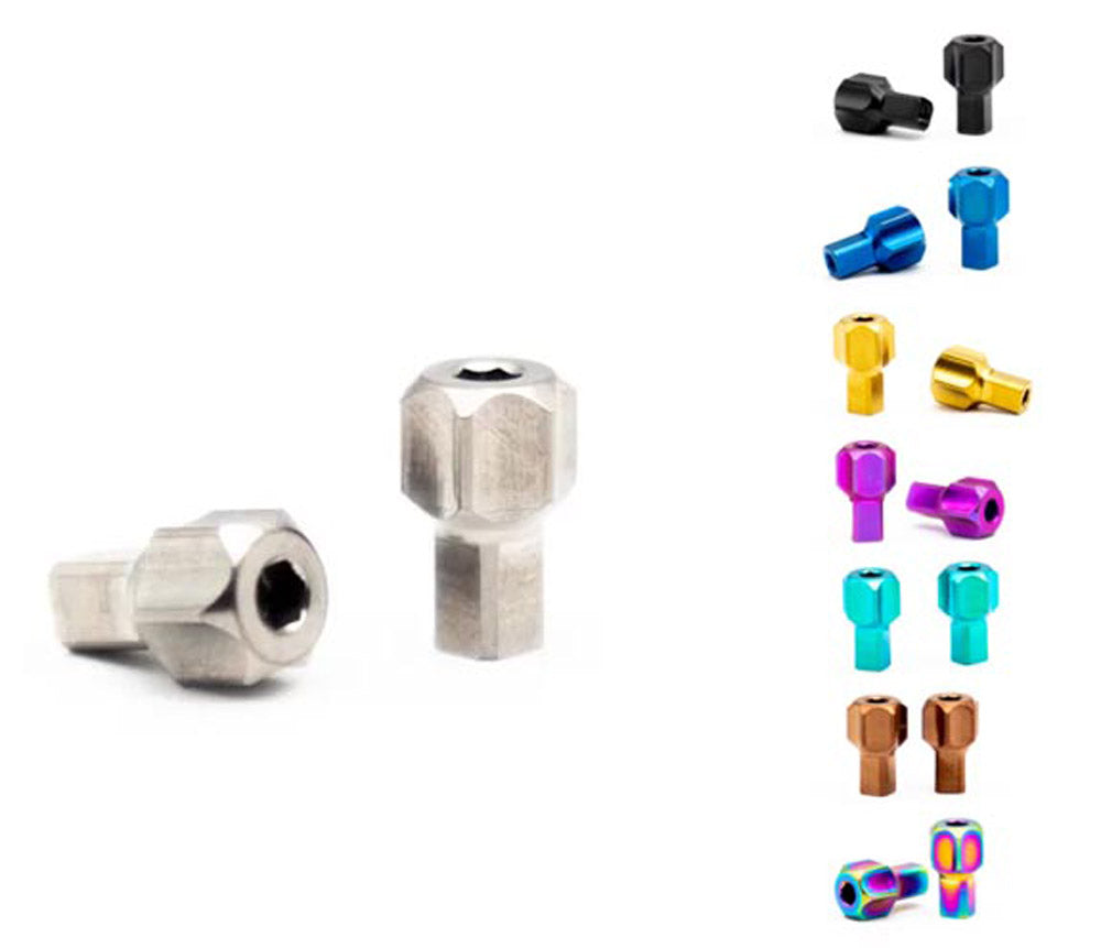Vis de réglage en titane Oak Components pour freins Sram (2 pièces)