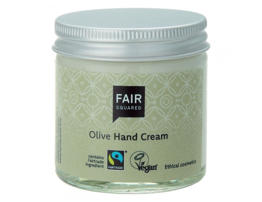 Crème pour les mains au carré équitable olive - 50 ml