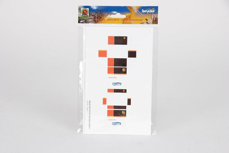 Partie Bruder : paquets UPS (2 feuilles)