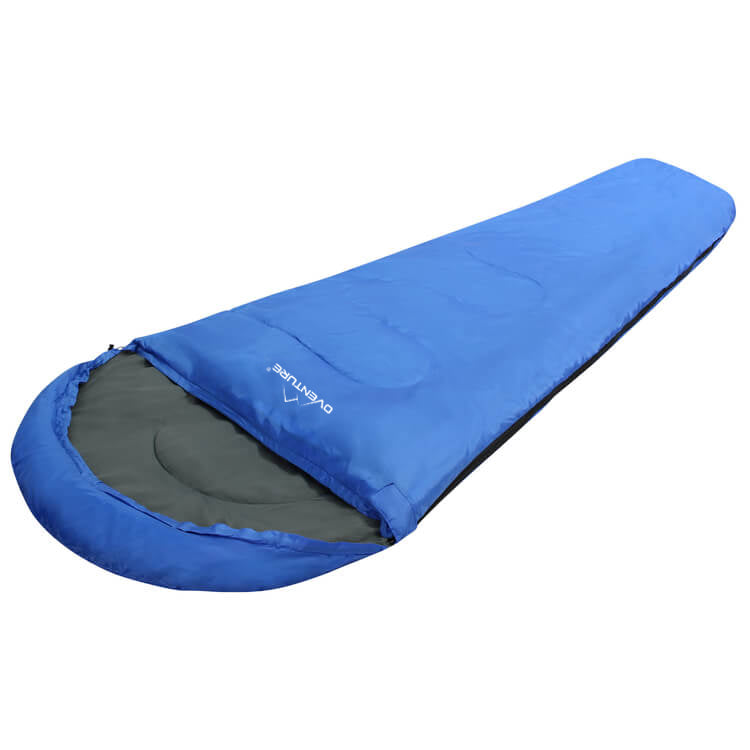 Sac de couchage Oventure SleepPlus Mummy bleu foncé