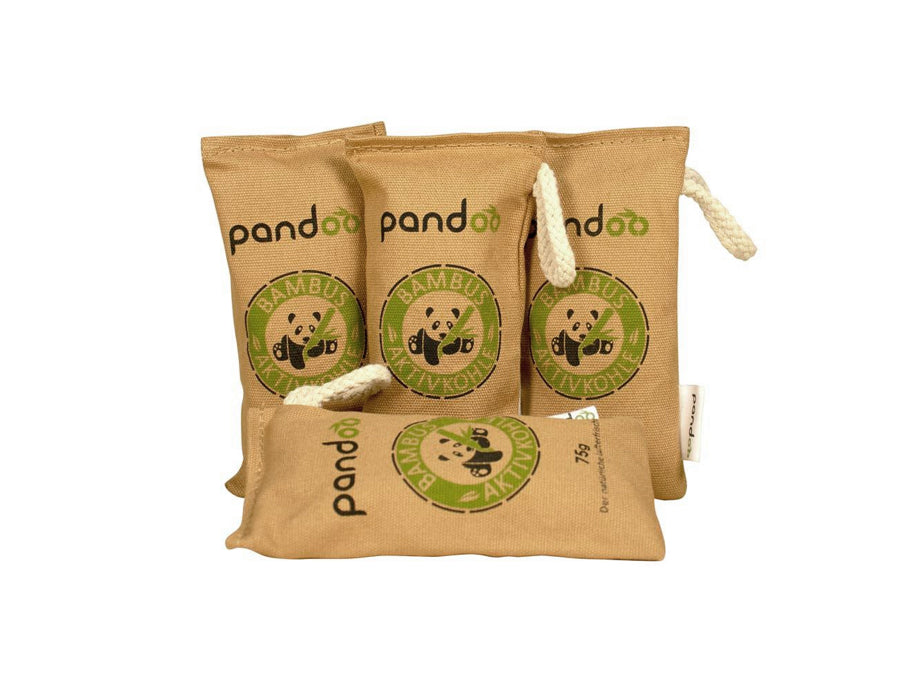 Désodorisant Pandoo - charbon de bambou - 4 x 75g