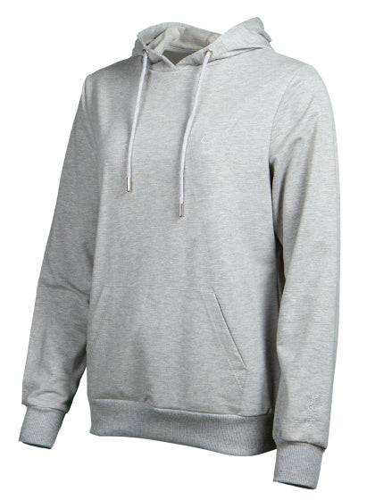 Papillon Sweat Hoody Cotton Ladies Grey Taille S