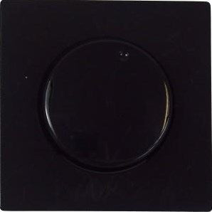Peha plaque de recouvrement variateur + bouton peha noir dialogue - 4602664