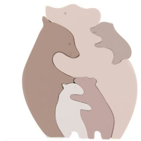 Petú Petú Petú Petú Lucca Silicone Puzzle Rose