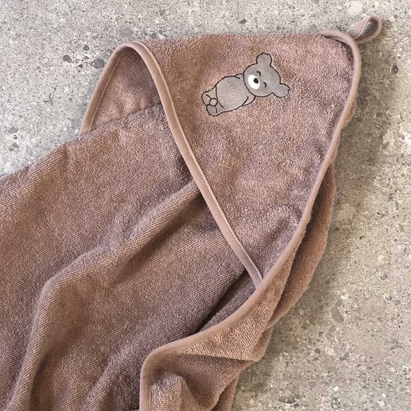 Petú petú petú petú mano badcape petit avec en peluche à capuche