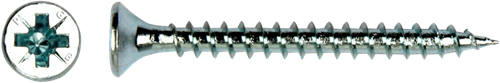 Pgb-europe pgb-fixations | vis pour panneaux d'aggloméré vzk-z ø 4,5x45 zn | 500 pièces - pgwvzv001004500452