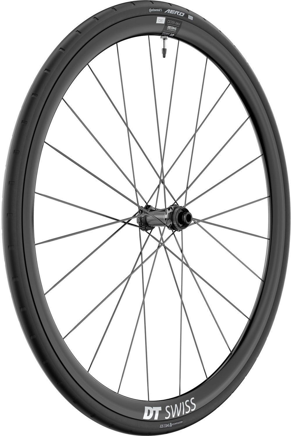 Roue avant DT swiss ar 1600 spline® wts db 28 cl 30mm