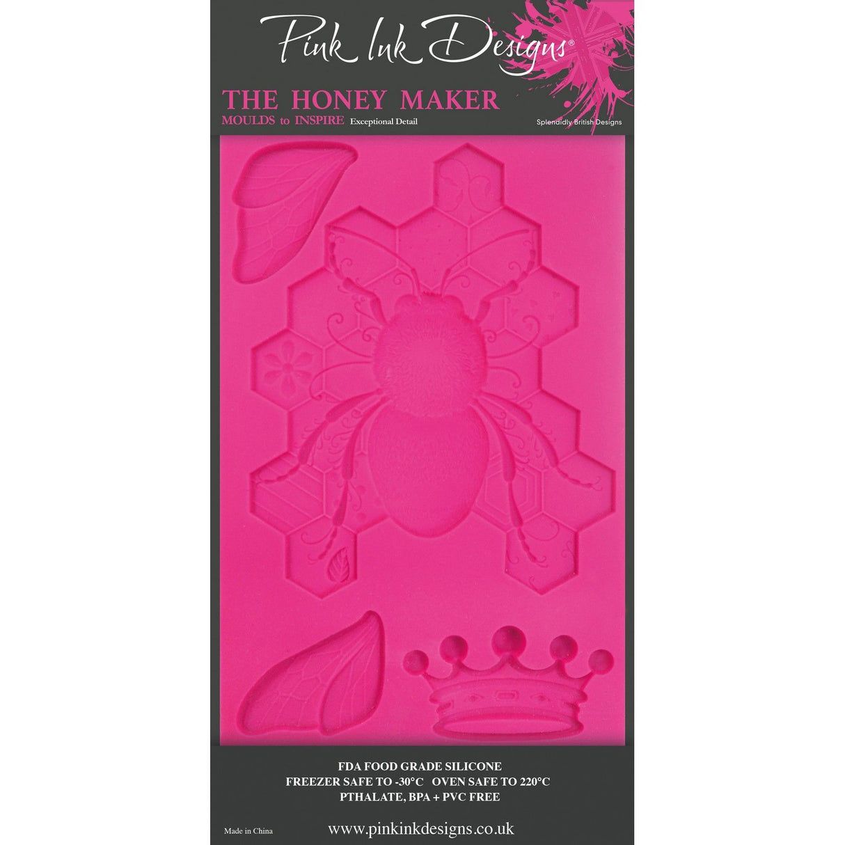Pink ink designs • silicone mould the honey maker