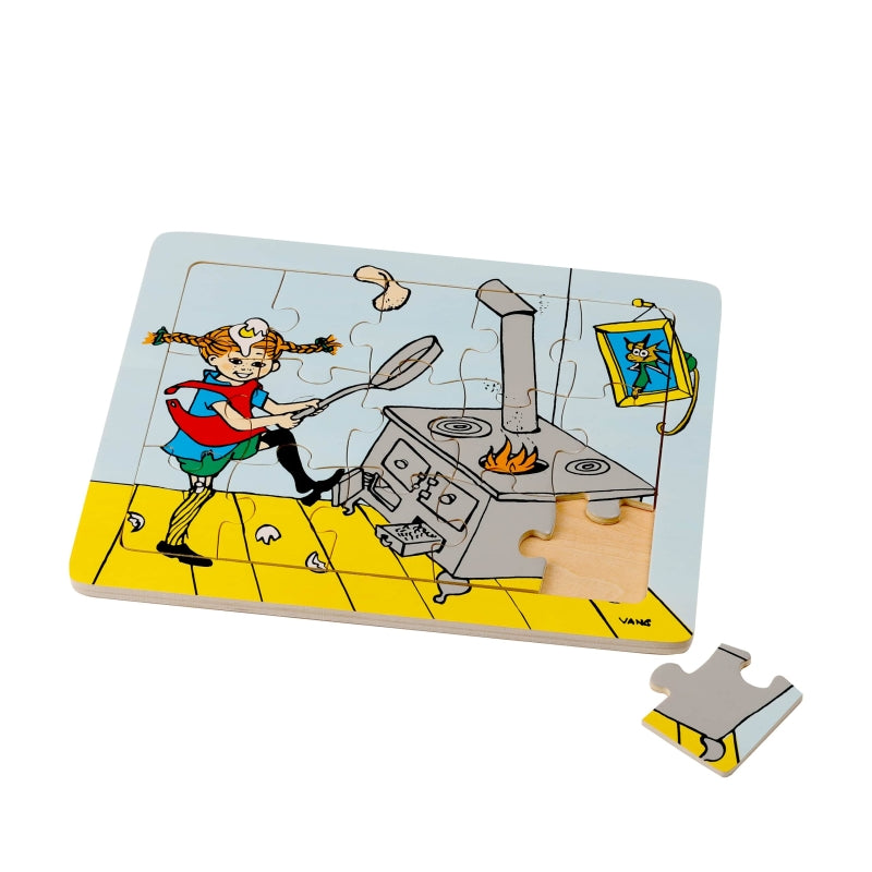 Ngk pippi laous - puzzle en bois (15 pièces)