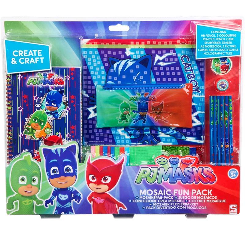 Bongers jouets pyjama masques mosaïque paquet amusant 15 pièces
