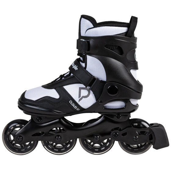 Playlife Cloud Fitness en ligne Skates 82A Noir White Taille 45