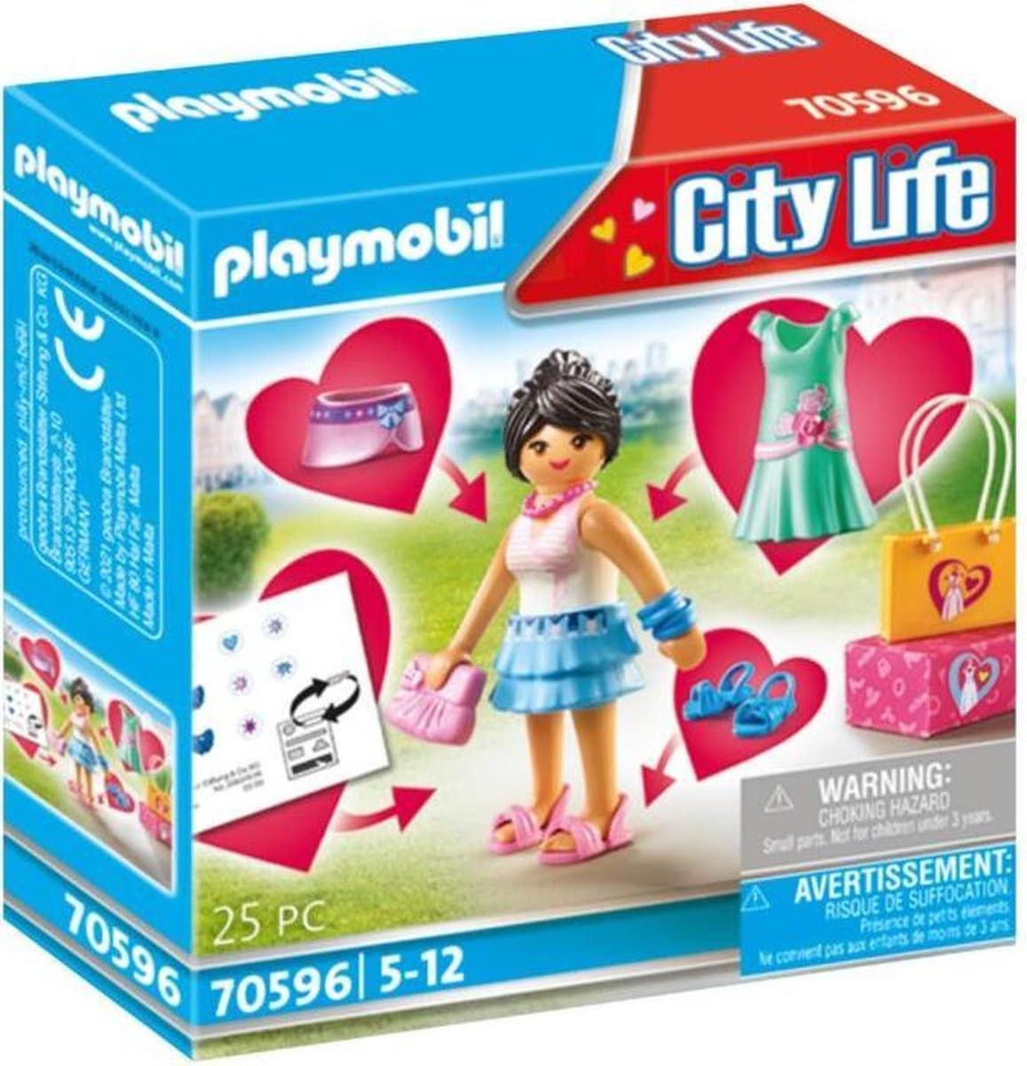 Playmobil city life la fashion girl - 70596