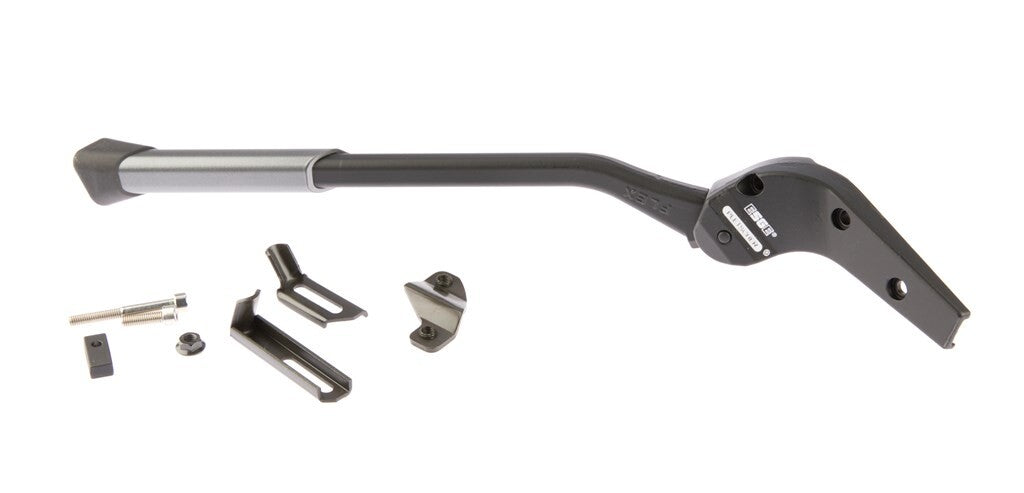 Pletscher béquille latérale esge multi flex, noire - sur carte