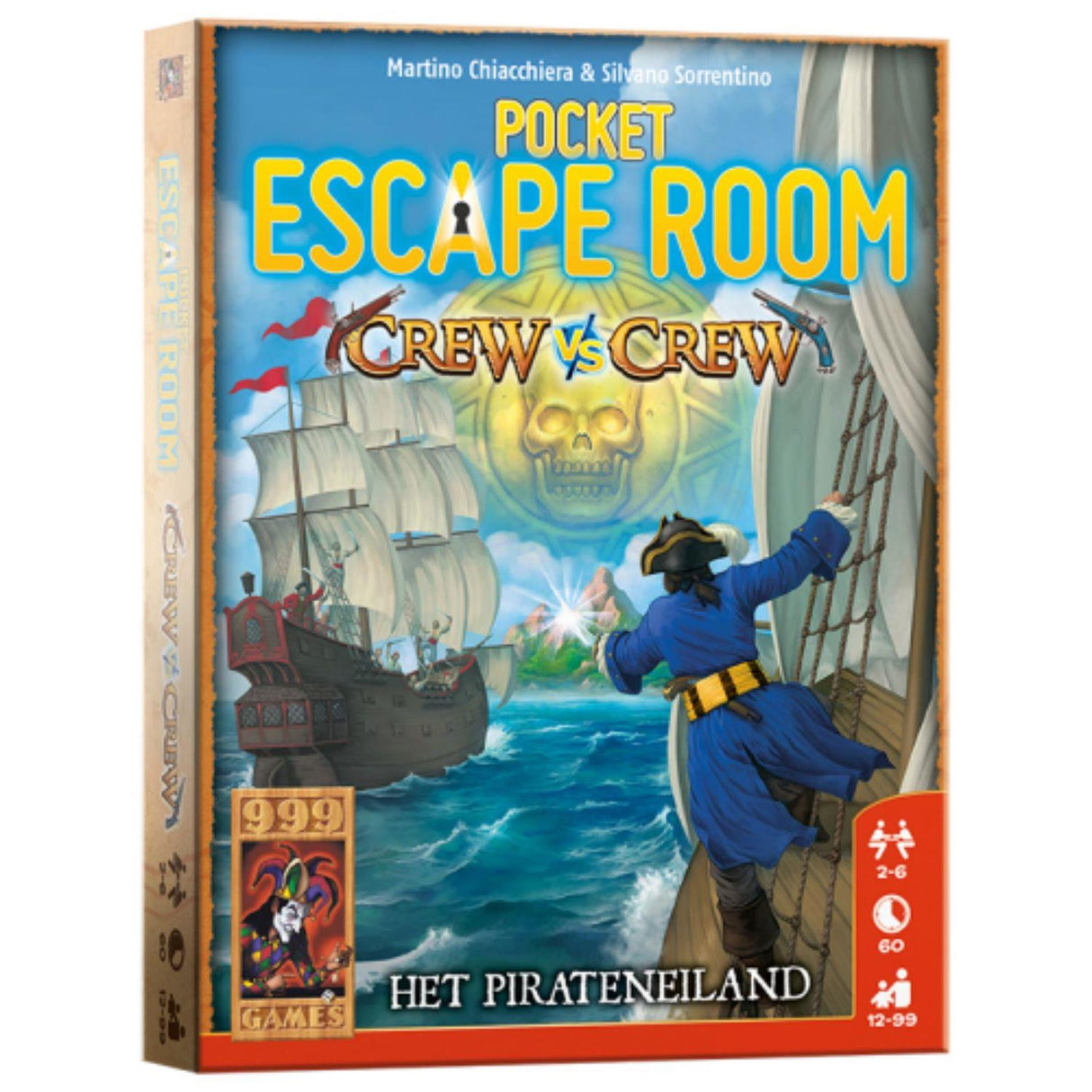 999 Games Pocket Escape Room: Crew vs Crew Brainbreaker