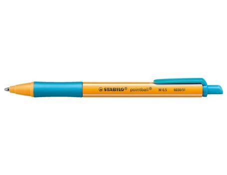 Stylo à bille Stabilo pointball - turquoise